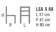 Schema Sedia: Lea S 08.28