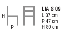 Schema Sedia: Lia S 09