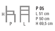 Schema Poltrona: Pinocchio P 05