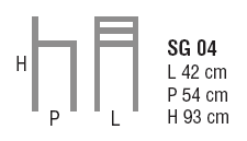 Schema Sgabello: Samurai SG 04